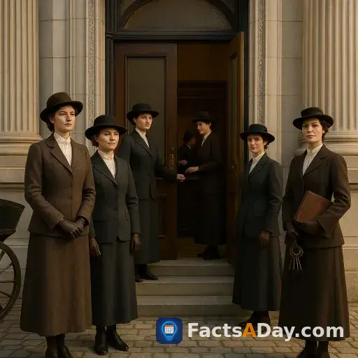 America's first women-owned bank opened in 1910