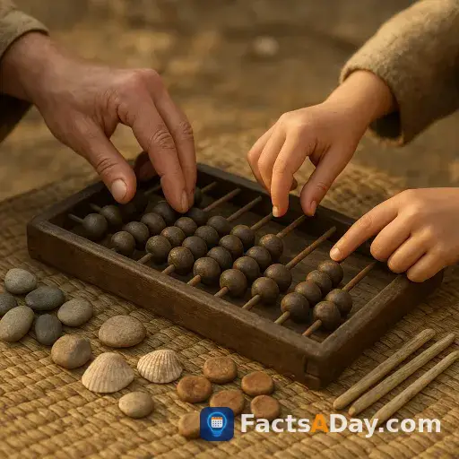 The abacus came before written numbers