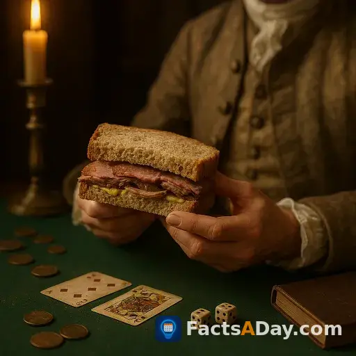 Das sandwich wurde nach einem spielenden earl benannt