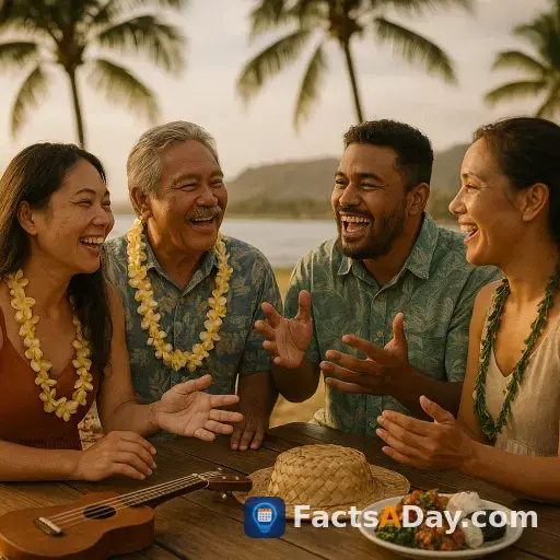 Hawaiian Pidgin mixes many languages