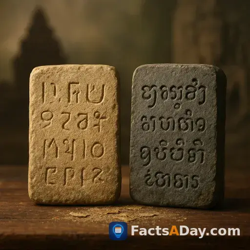 Cambodia's script has ancient Indian roots