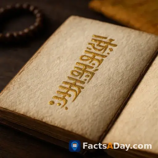 Tibetan script stacks letters vertically