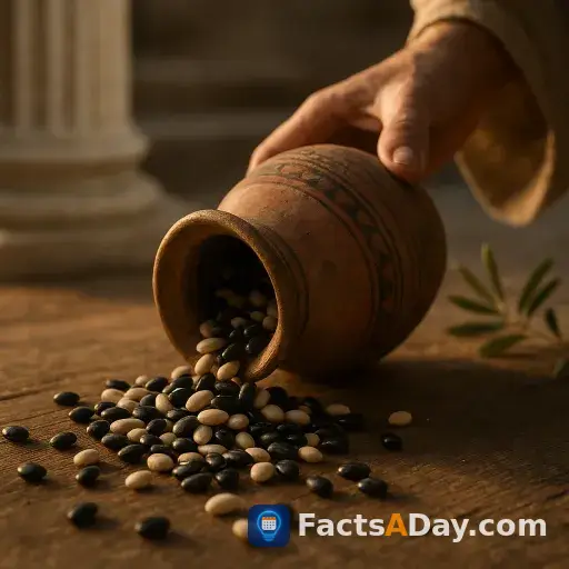 Spilling the beans may come from ancient voting