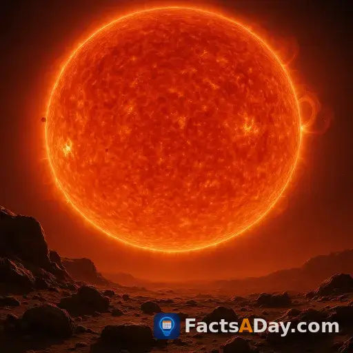 Unsere sonne wird ein roter riesenstern
