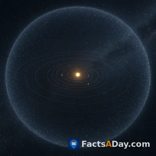 Unser sonnensystem hat eine riesige eisschale