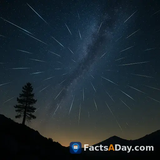 Erde kreuzt kometenbahnen für meteorschauer