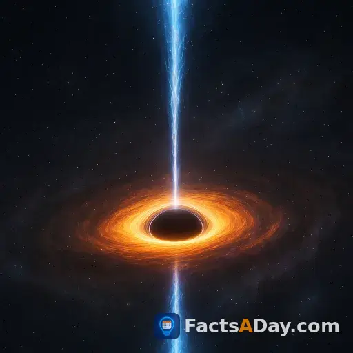Schwarze löcher schleudern kosmische jets mit fast lichtgeschwindigkeit