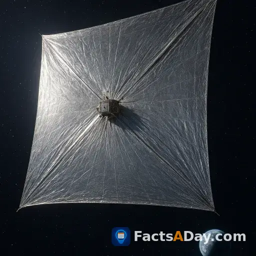 Sonnensegel treiben Raumschiffe mit Sonnenlicht an