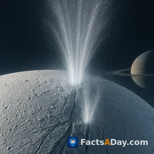 Saturnmond Enceladus schießt Wasser ins All