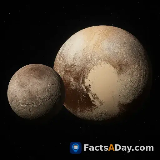 Pluto und Charon sind in einem kosmischen Tanz gefangen