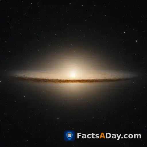 Der helle zentrale Bulge der Sombrero-Galaxie