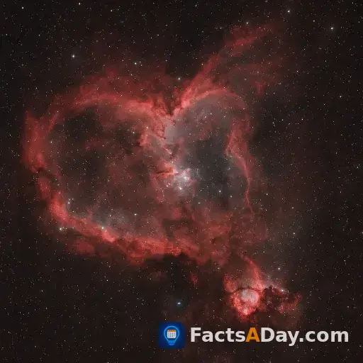 La nébuleuse du cœur palpite d'énergie stellaire