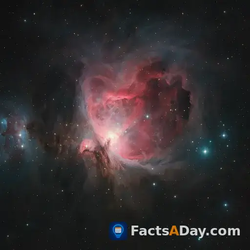 Der Orionnebel leuchtet durch stellare Strahlung