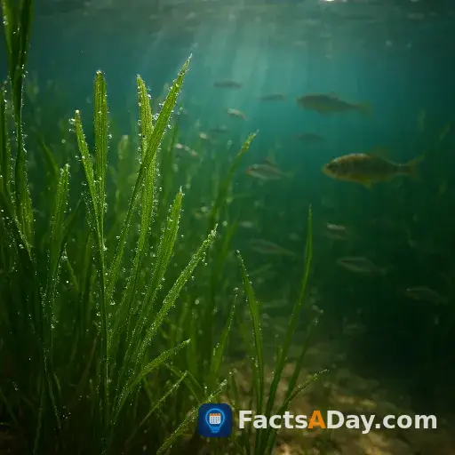 Las plantas acuáticas son los pulmones de los mundos submarinos
