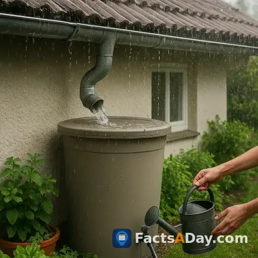 Regenwassernutzung macht dächer zu wasserquellen