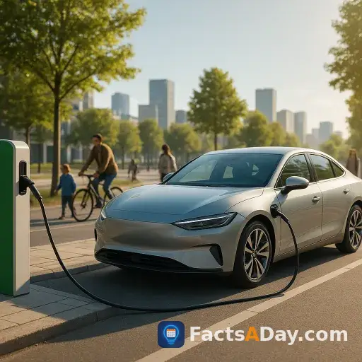 Los coches eléctricos limpian el aire de la ciudad