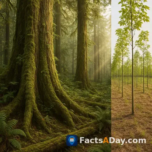 Los bosques antiguos absorben más carbono que los árboles jóvenes