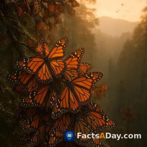 Las mariposas monarca migran 3,000 millas a México
