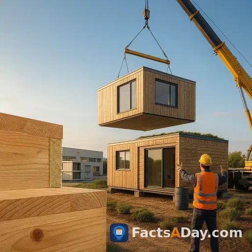 Las casas modulares se construyen rápido con materiales ecológicos
