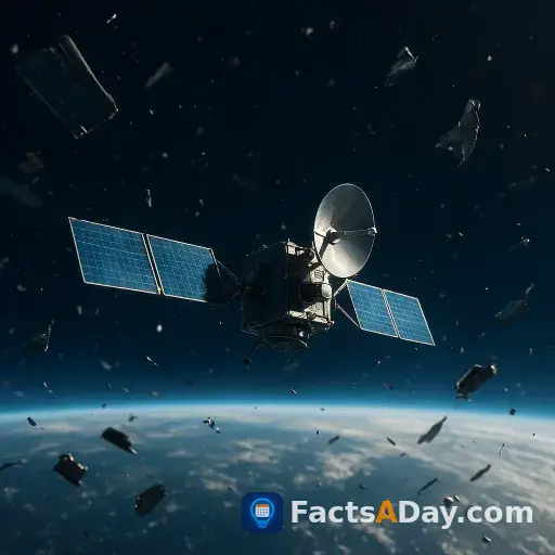 宇宙ごみが地球の重要な衛星を脅かす