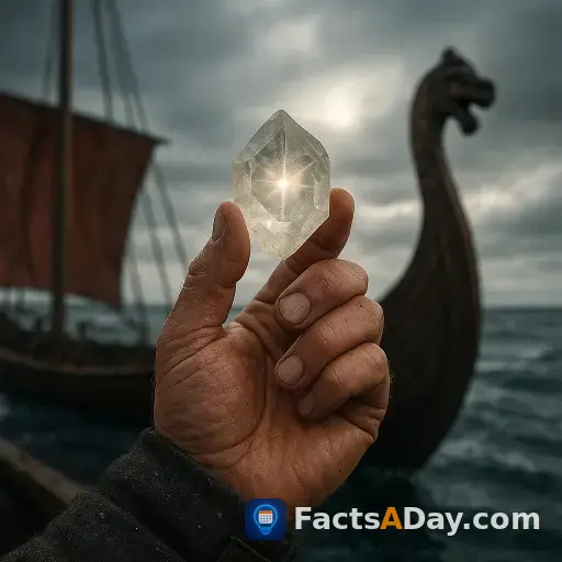 Vikings navigated oceans with sunstones