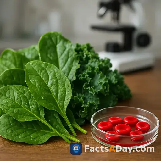 Las verduras de hoja verde potencian tus glóbulos rojos