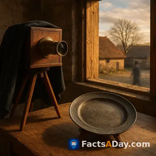 The first photograph took eight hours to expose