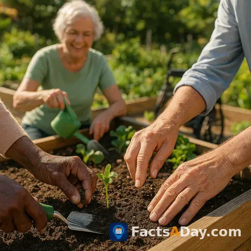 La jardinería ayuda a los mayores a moverse mejor y ser independientes