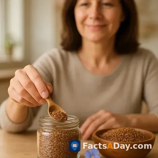 Las semillas de lino pueden enfriar los sofocos de forma natural