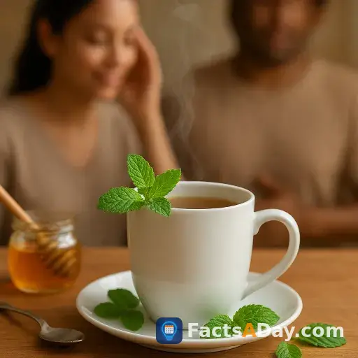 El té de menta alivia dolores de cabeza e hinchazón de forma natural