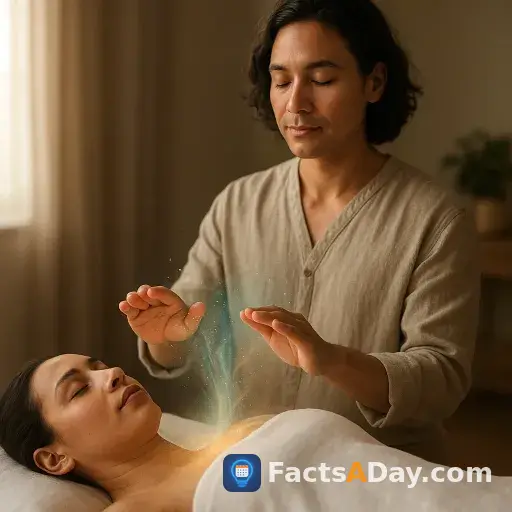 Reiki kanalisiert universelle lebensenergie zur heilung
