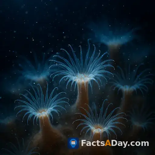 Los pólipos de coral cazan de noche para sobrevivir