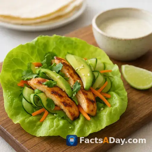 Butter lettuce replaces tortillas for healthy wraps