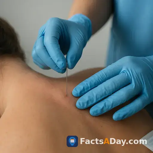 Dry needling löst muskelverhärtungen zur schmerzlinderung