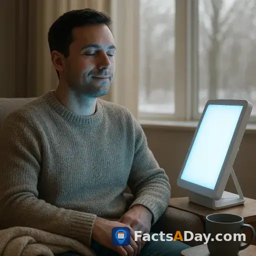 Farbliche lichttherapie behandelt saisonale depressionen