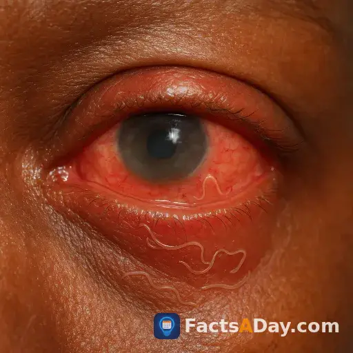 Flussblindheit wird durch parasitäre Würmer verursacht