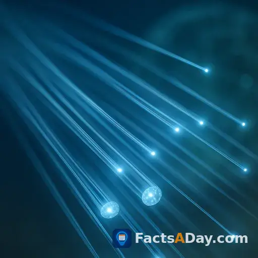 Optical fiber transmits data at nearly light speed