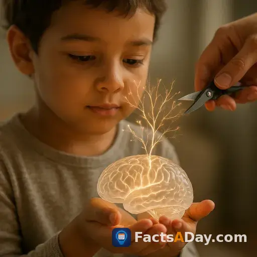 Your brain prunes unused pathways in childhood