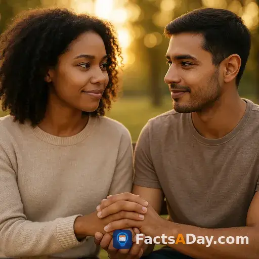 Hugs release a hormone that builds trust