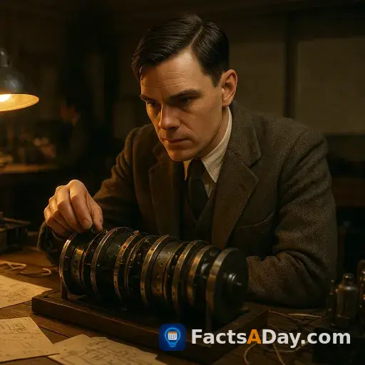 Alan Turing descifró códigos con máquinas lógicas