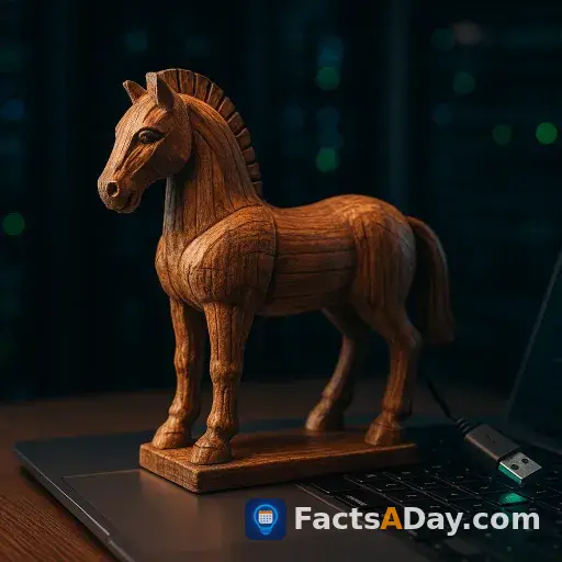The Trojan Horse legend inspired computer viruses