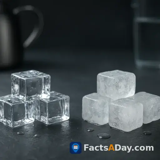 Kochendes wasser macht klarere eiswürfel
