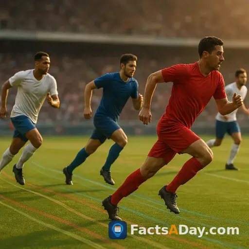 Fußballspieler legen überraschend lange Strecken in einem Spiel zurück