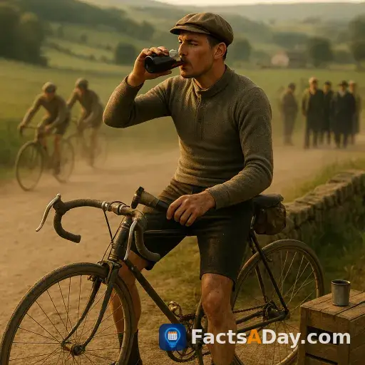 Die Tour de France erlaubte Fahrern einst Wein während der Rennen