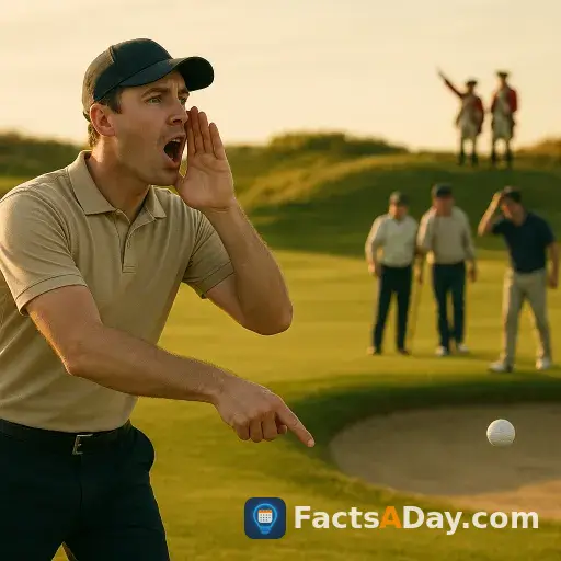 Warum rufen Golfer das Wort Fore, um andere zu warnen?