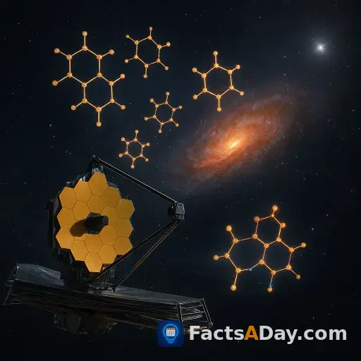 ジェームズ・ウェッブ宇宙望遠鏡が遠方の銀河で炭素に富む分子を検出