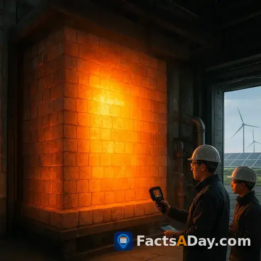 Ingenieros construyen baterías colosales que almacenan energía renovable como calor en ladrillos