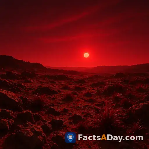 一部の系外惑星では空がずっと深い赤色かもしれません