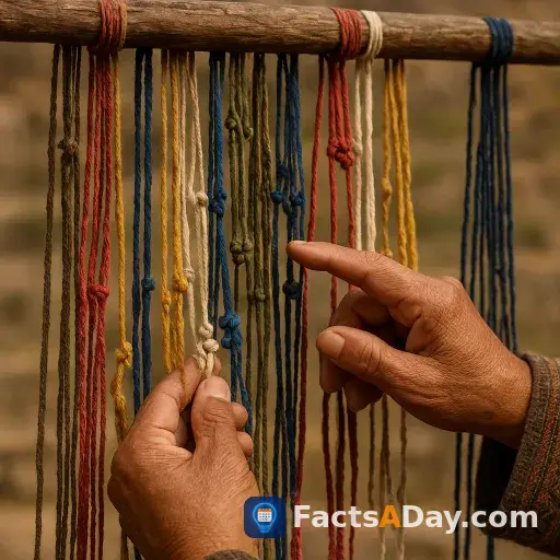 The Inca Empire used knots instead of writing