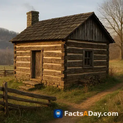 The humble log cabin where a legendary president was born 217 years ago today